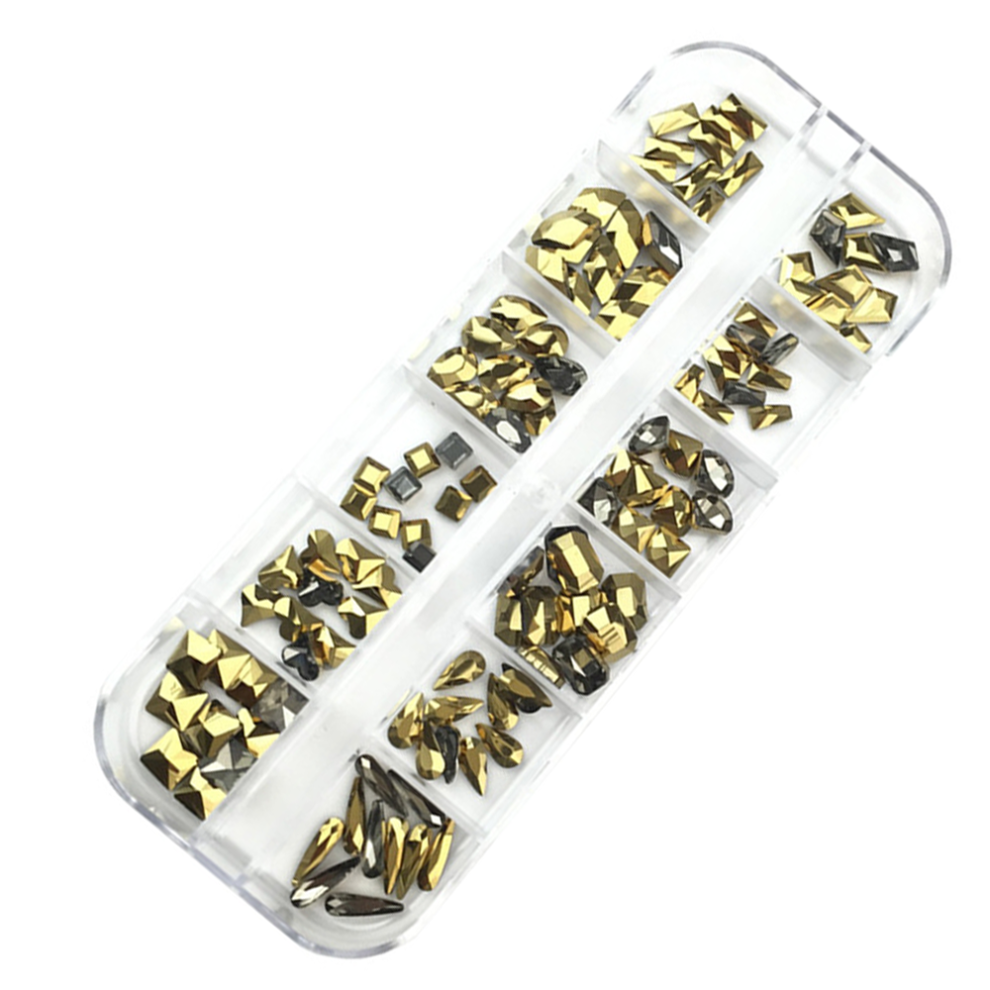 Stylish Nail Art Decorations, Flatback Rhinestones Crystals For A Glamorous Touch, High Quality Glass Offers Timeless Beauty, Personalize Your Creati