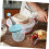 Manual Hand Crank Egg Beater with Variable Speed for Whipping Cream and Baking Kitchen Use 3