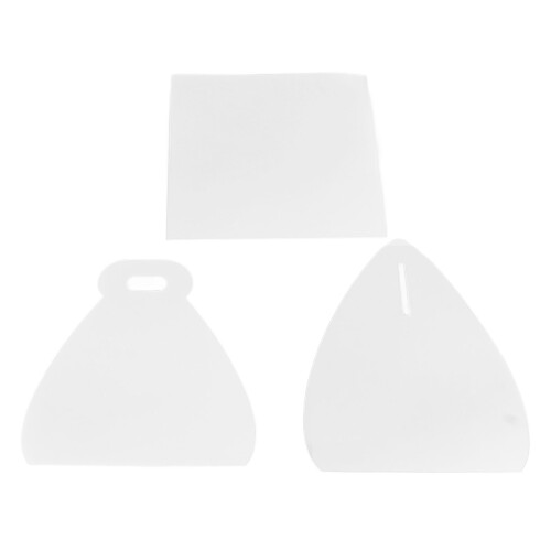 Sewing Template for Handmade Crafts, PET Material Multiple Usages Environmental Protection Easy to Use Triangular Design Stable Structure for DIY Box 2
