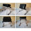 Universal Adjustable  90 Degree Folding Bracket Projector Stand For Ceiling Or Wall Mount, Sturdy Home Theater Use 2