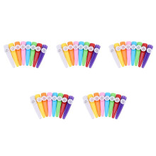 120 Pieces Plastic Kazoos 8 Colorful Kazoo Musical Instrument, Good Companion for Guitar, Ukulele, Violin, Great Gift