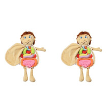 2X Kids Assembled Plush Body Organs Toy Human Body Anatomy Plush Doll Science Teaching Aids Tool Educational Toys