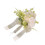 Artificial Rose Flower Bridal Bouquets Wedding-Milky White 1