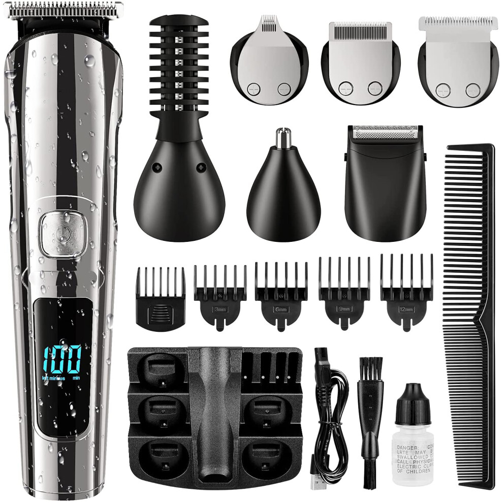 Effortless Grooming Made Easy: LED Display For Battery Monitoring, Travel Lock For Safe Transportation, Ergonomic Design Ensures Comfort During Use
