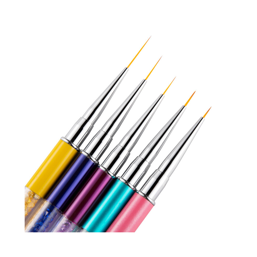 Innovative Nail Art Tools, Nail Art Liner Brushes with Convenient Design Grip, Best Gift for Nail Lovers, Multi-functional Experience for Unforgetta