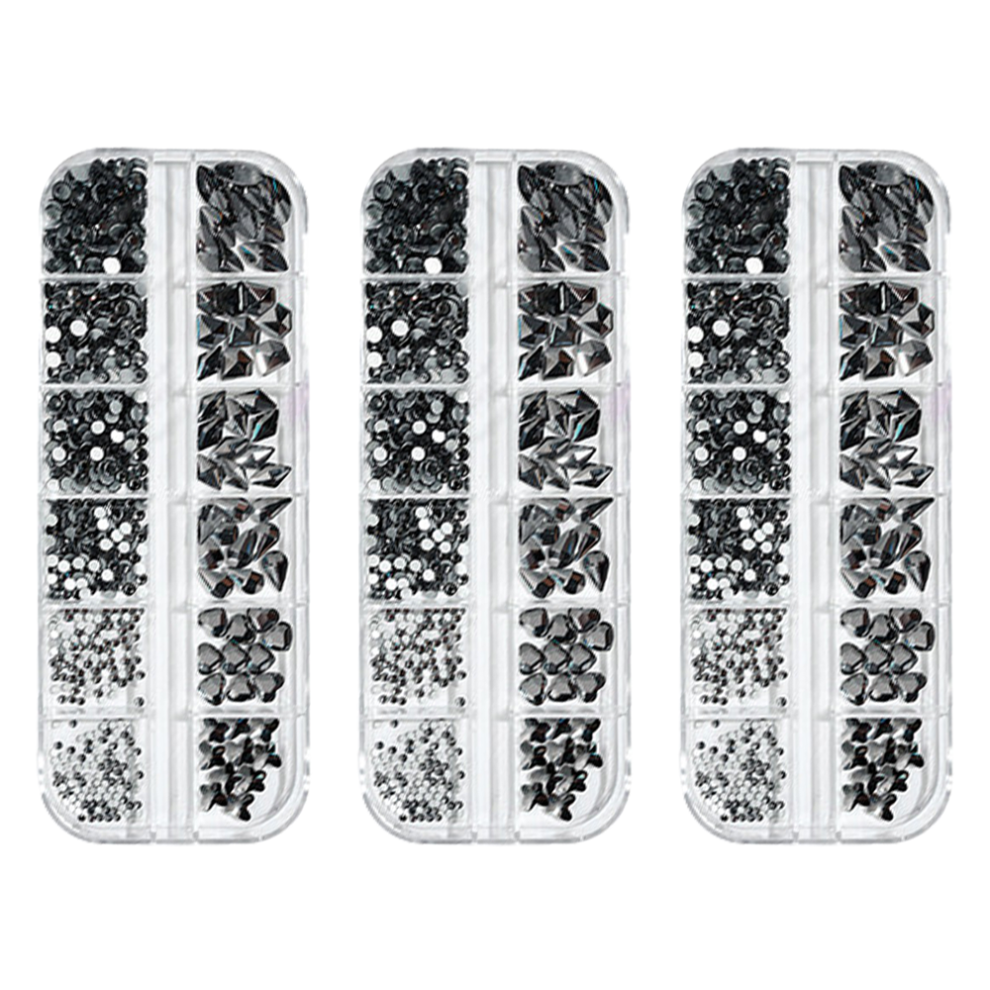 Crystal Colorful Rhinestones: Flatback Rhinestones, Nail Art Rhinestones, Ab Rhinestone, Wide Application, Pick-up Tools, Charming Decorations, K9 Gl