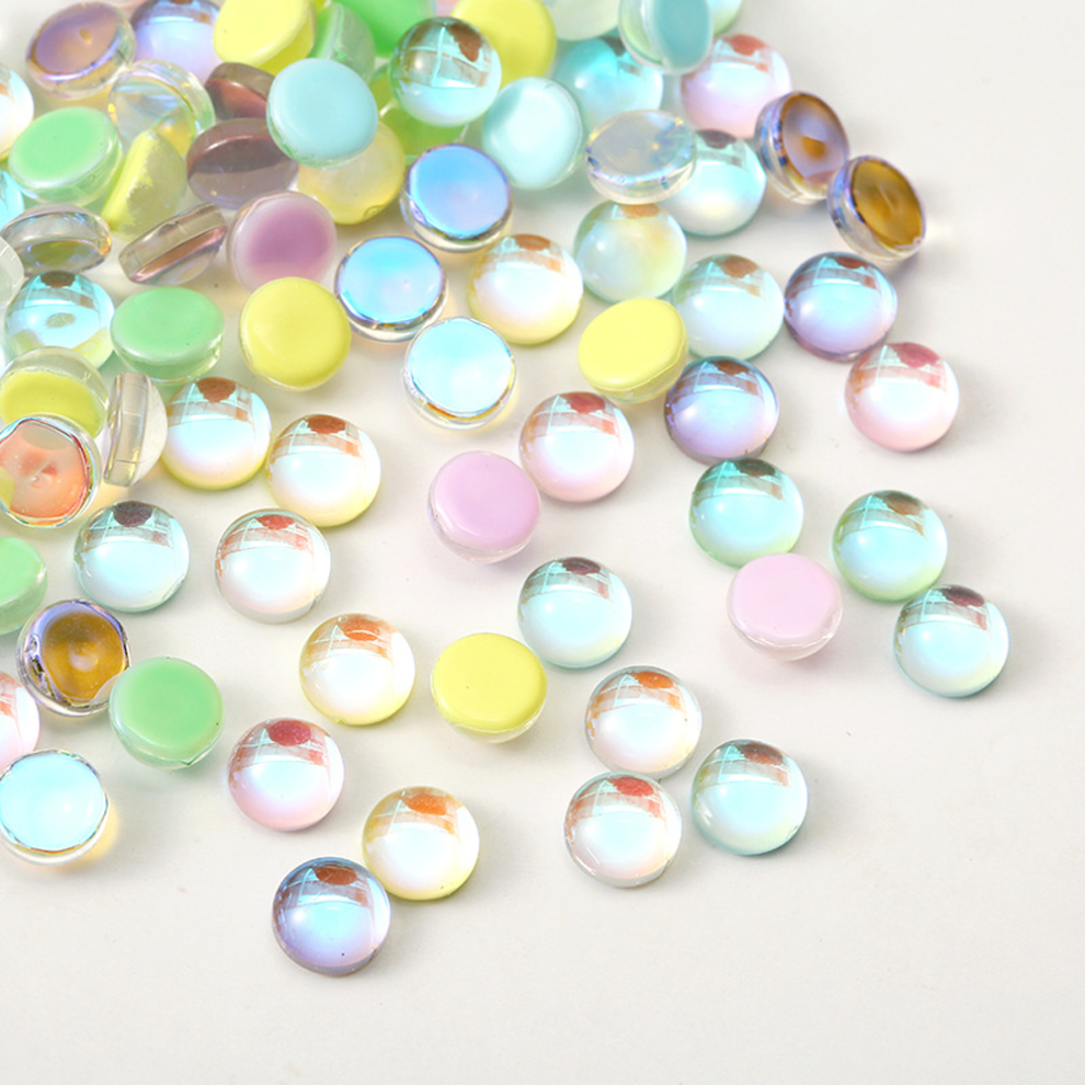Sparkling Glass Beads, Jewelry Making Crystal Spacer Beads with Faceted Briolette, Unique Styles Decoration for Your Personal and Fashionable Crafts