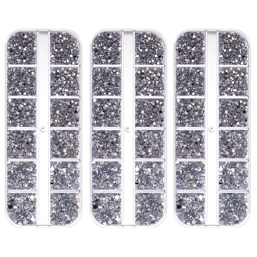 Unleashing Creativity, Flat Back Gems for Dazzling Designs, Crystal Rhinestones with Multi-faceted Sides for Versatile DIY Decoration, Heat Activated