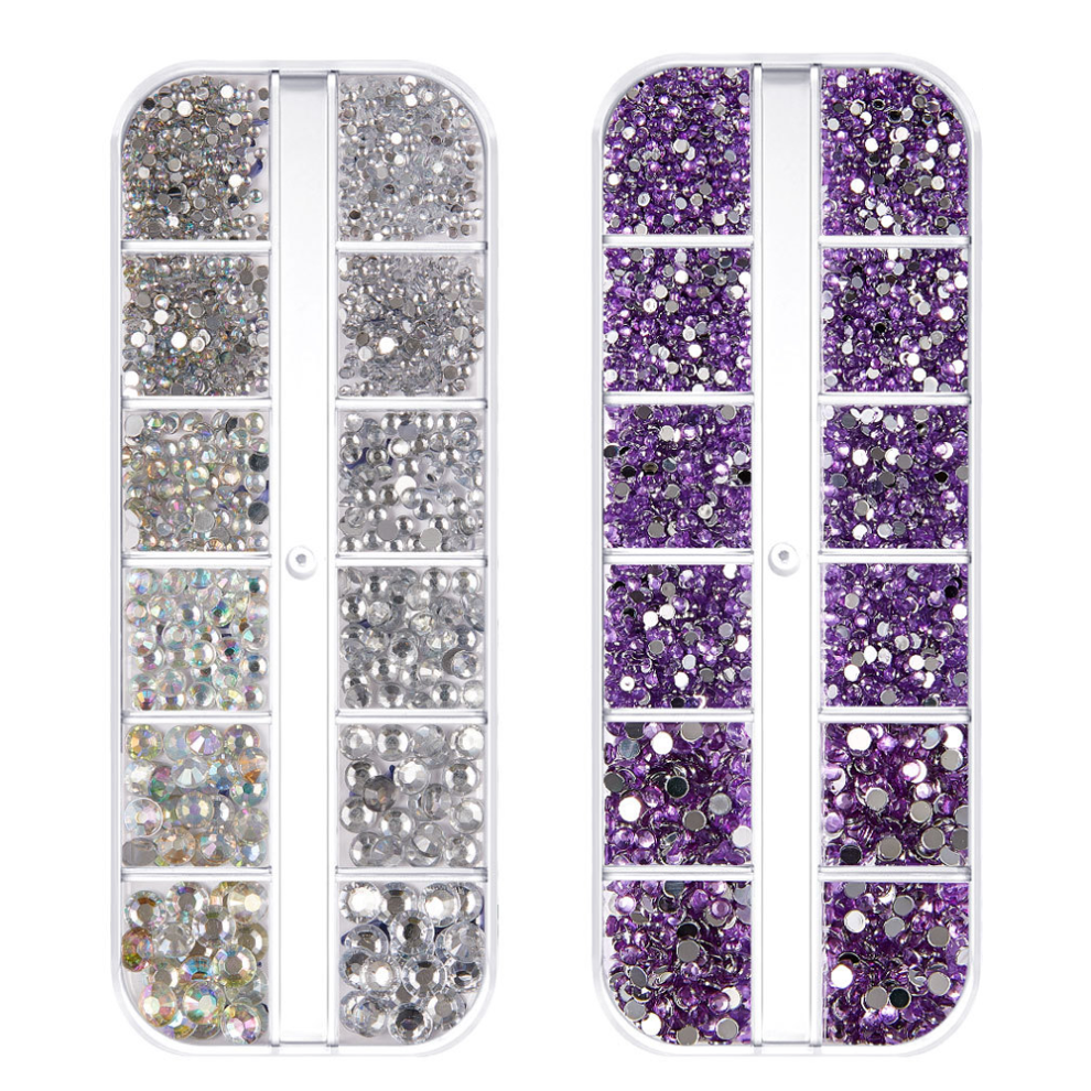 Creative Elegance: Rhinestones for Craft, Quality Glass Material, Easy Application, Multi-faceted Sides, Ideal for Personalized Creations, Sparkle an
