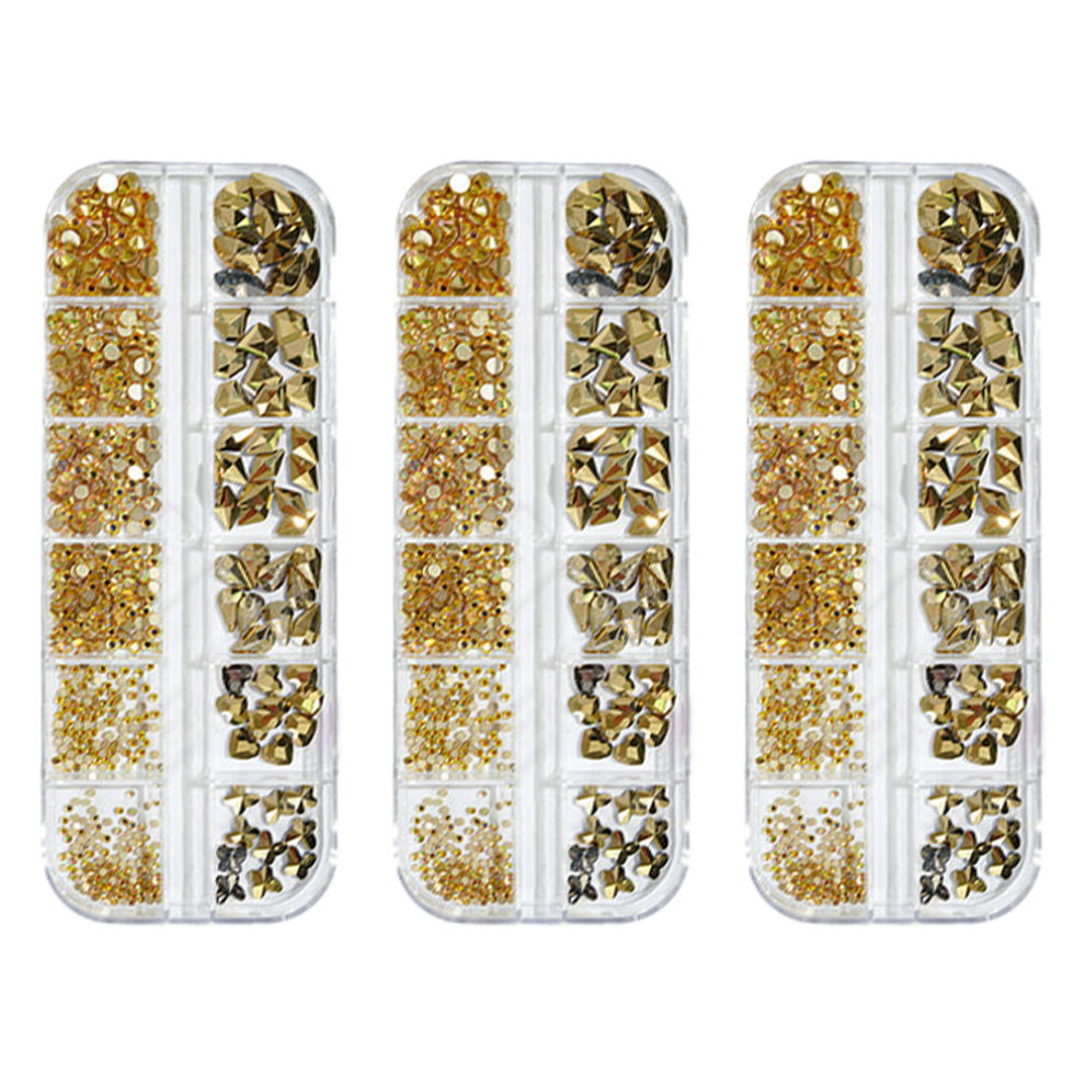 Nail Art Rhinestones: Flatback Rhinestones, Crystal Colorful Rhinestones, Ab Rhinestone, Wide Application, Pick-up Tools, Charming Decorations, K9 Gl