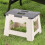 Folding Step Stool Heavy Duty Non Slip Portable Lightweight Foldable Stepping Stool Elegant Gray 5