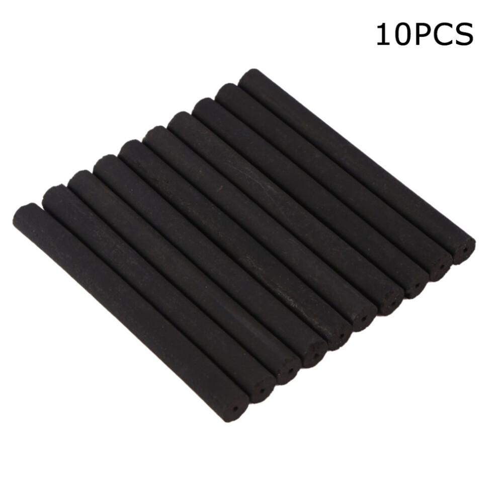 10Pcs Smokeless Moxa Rolls - 12cm Wormwood Moxibustion Sticks