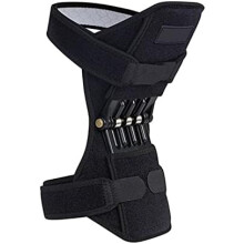 Knee Support Brace with Powerful Spring Support, Breathable NonSlip Fabric for Joint Pain Relief