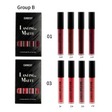 Lipstick Set For Women, Cruelty-Free Matte Lipstick + Velvet Lipgloss + Lip Liner Trio Gift Box Design For Bold, Colorful Looks For Halloween Parties