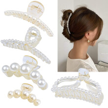 Starker Halt, Perlenhaarspangen für Damen und Mädchen, praktisches und langlebiges modisches Haaraccessoire, rutschfestes Design, perfektes