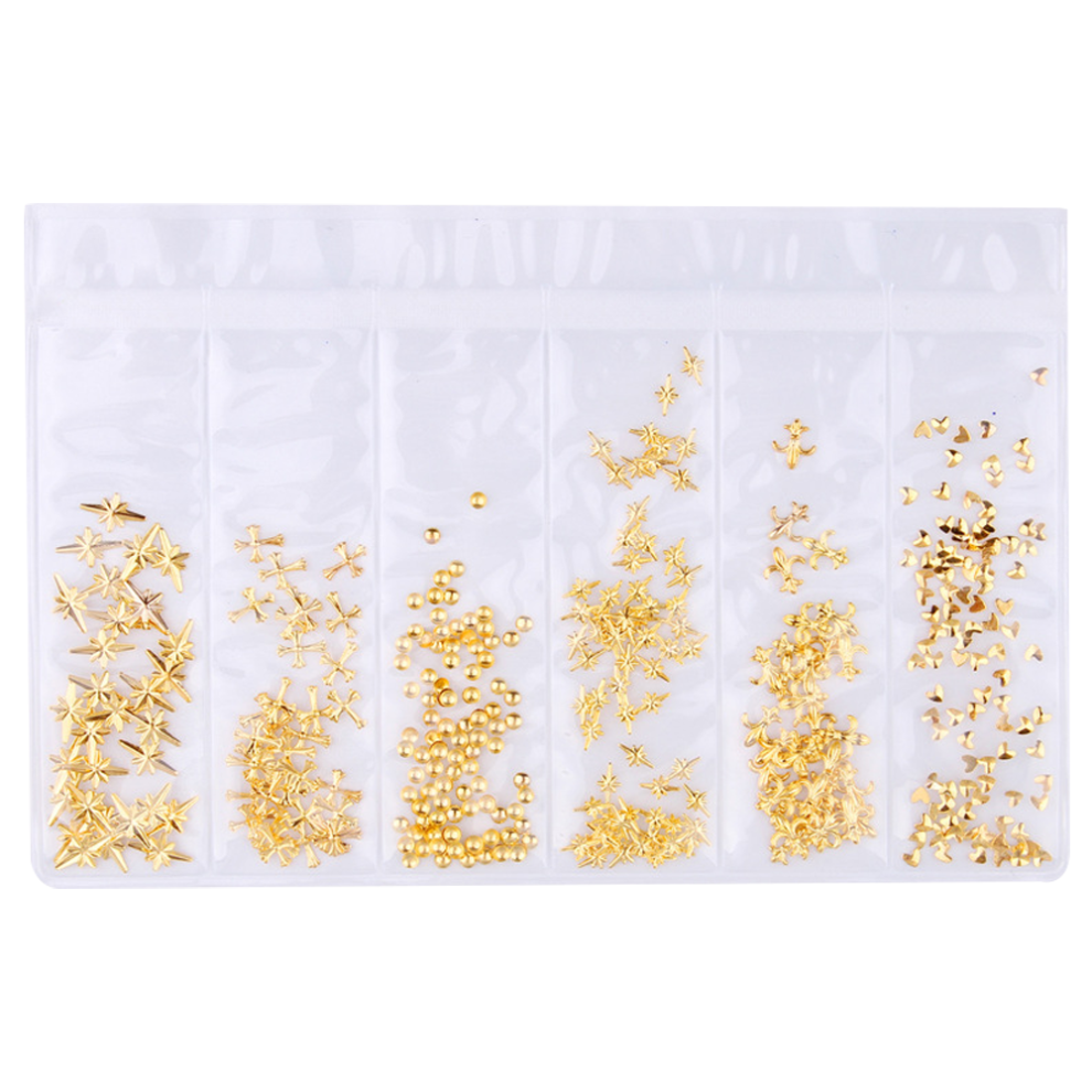 Radiant Snowflake Resin Fillers, Alloy Nail Art Charms for Enchanting DIY Projects & Gift Giving For Halloween Parties For Nightclubs For Daily Use