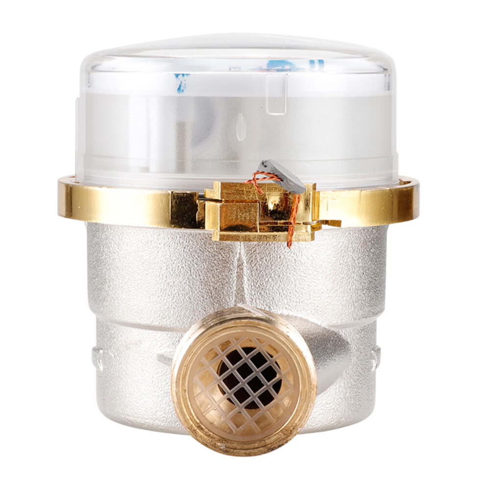 Garden & Home Cold Water Meter 15Mm 1/2 Inch With Adjustable Rotary Counter 3321379474283