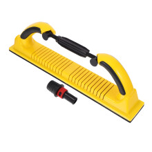 Sandpaper Holder for Manual Hand Sander ABS EVA Nylon, Durable Clip for Sandpaper Sheets, Fits Standard Sandpaper