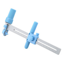 Circle Cutter Adjustable for Fabric and Paper, Precision Craft Tool for Quilting, Safe Design for Crafters
