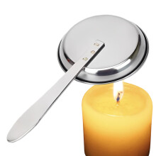 Candle Extinguisher Snuffer Long Handle Stainless Steel Heat Resistant Outdoor Candle Extinguishing Tool For Camping