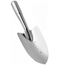 Garden Trowel Stainless Steel Shovel with Sharp Blade and Ergonomic Grip for Planting and Digging