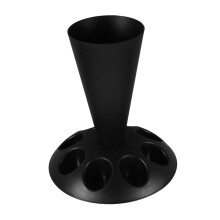 Piping Bag Holder with Nozzle Slots Durable Pastry Bag Stand Organizer for Cake Decorating