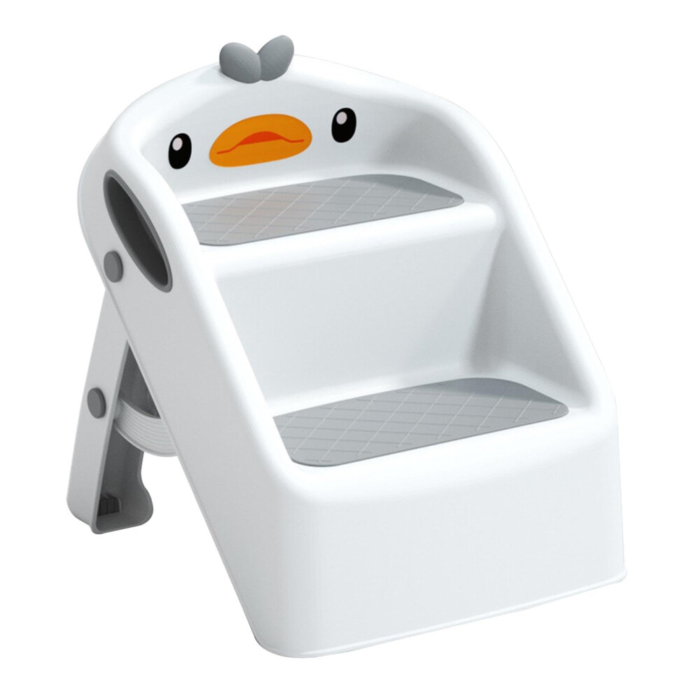 Kids Step Stool Nonslip Folding, Portable Child Stool For Bathroom And Kitchen, Safe Access To Surfaces 9187378886793