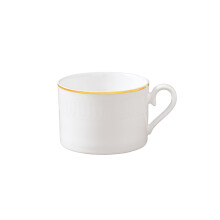 Signature Luxury Porcelain Tea Cup 0.22L Elegant Design for Hot Beverages