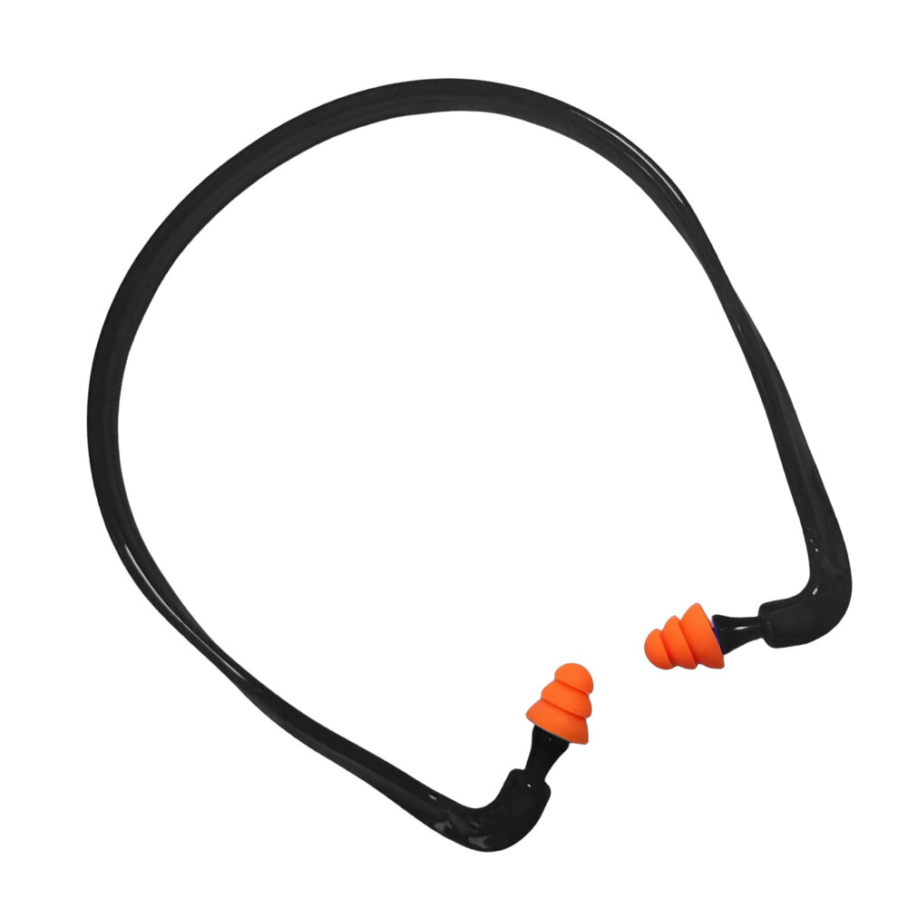 Noise Cancelling Earbuds With Soft Silicone Tips For Sleep, Work And Travel And Dark/Orange 9199774630757
