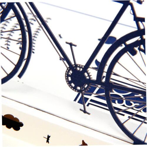 3D Bicycle Pop Up Graduation Greeting Card Handmade Unique Design  Gift 2
