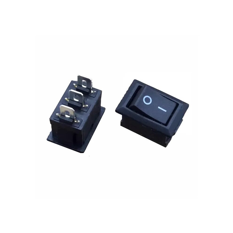 Subminiature Switch, 3Pin, 2Position Gear, 10X15mm, 3A At 250V, 6A At 125V, 10 Pack 9187378887868