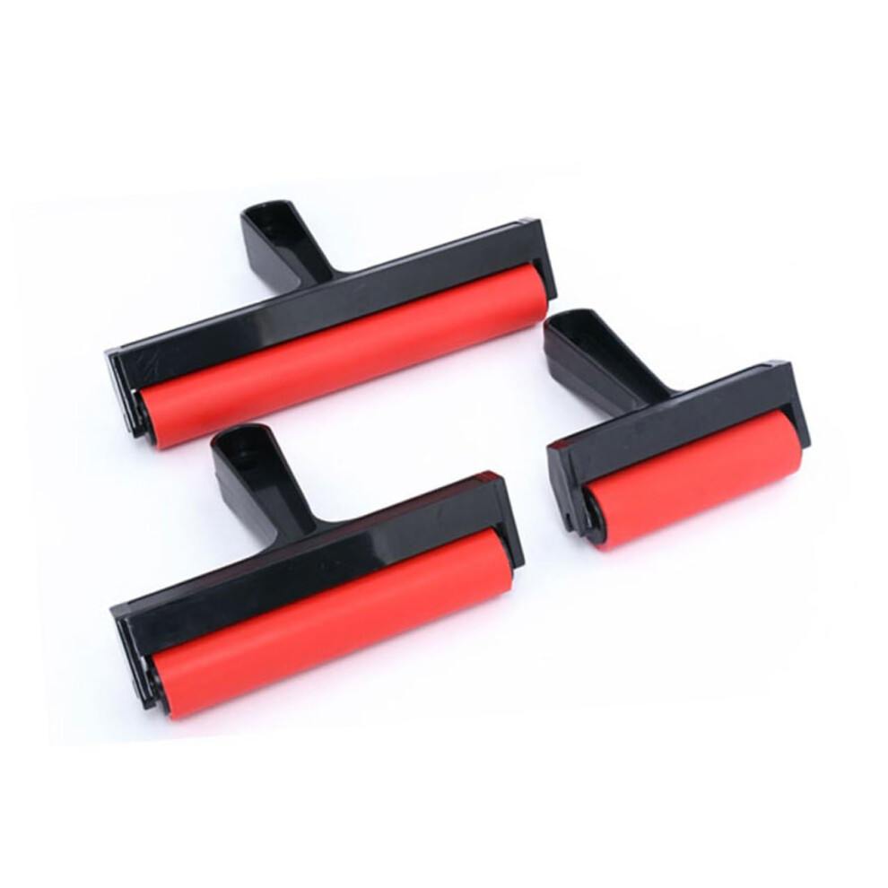 Professional Ink Roller For Painting And Stamping Smooth Surface Widened Grip Handle Art Craft Application 9187378888063