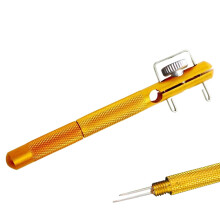 Aluminum Alloy Fishing Knot Tying Tool with Fast Hook Attachment and MultiFunction Design