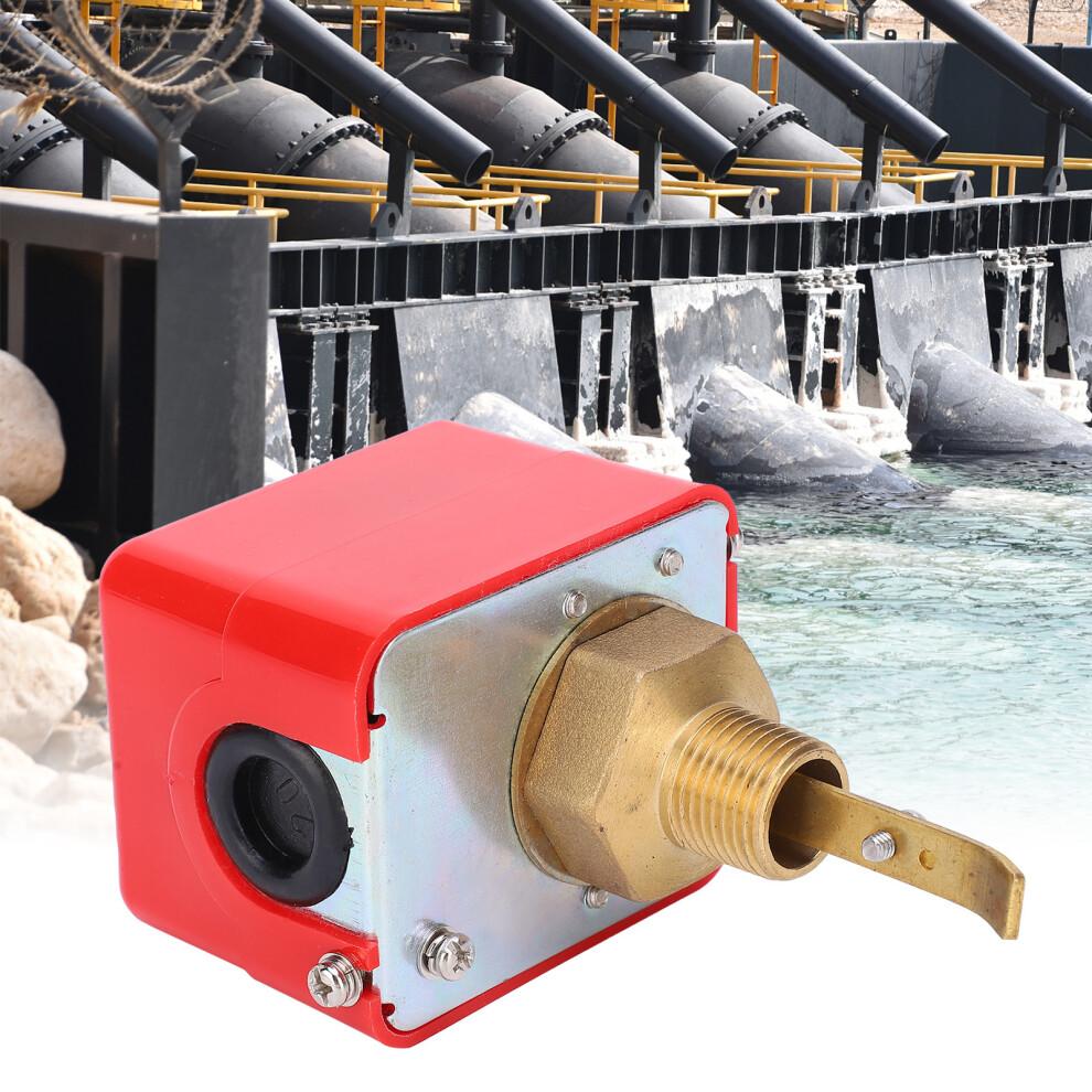 Hfsâ15 Water Flow Switch Brass G1/2In Compact High Sensitivity Water Control 8711379478919