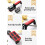 Kitchen Sharpener Ergonomic Handle Ceramic Steel Construction NonSlip Feet Efficient Cutter Sharpener 3