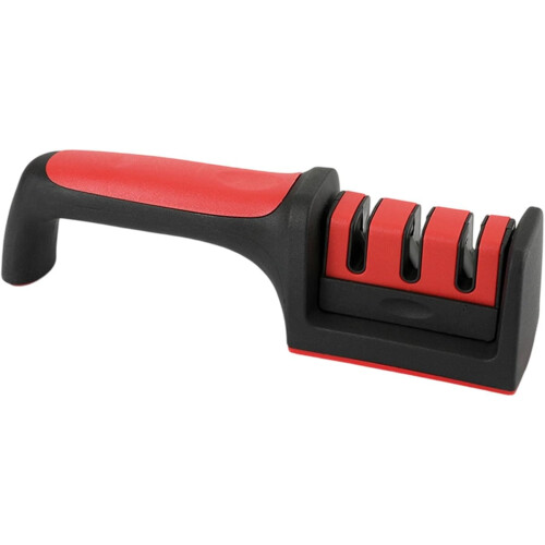 Ceramic Sharpener Revivers For Household Use Ceramic Steel Sharpening System Secure Handle Stable Base 2