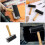 3pcs Printmaking Roller Ink Applicator Kit For Art Crafting Smooth Surface Ergonomic Handle For Stamping Embossing 3
