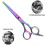 sonho de qualquer cabeleireiro: Tesoura de corte de cabelo de 15 cm (6 polegadas), com lâminas micro serrilhadas inclusas. Kit profissional com 4