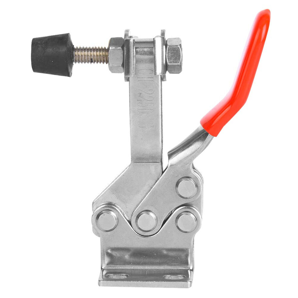 Toggle Clamp 280Kg 304 Stainless Steel Horizontal Heavyduty Holddown Clamp For Woodworking Welding Drill Press 9094768881859