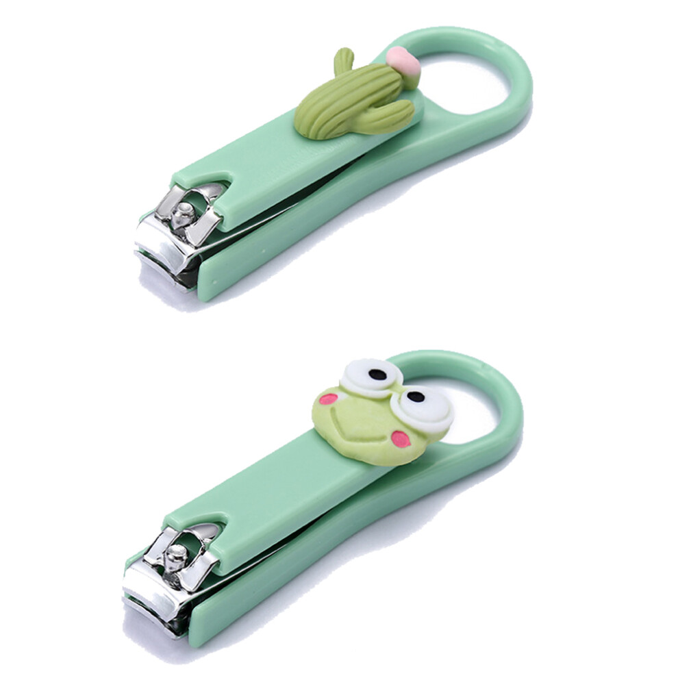 Compact Design Manicure Tools, Stainless Steel Nail Trimmers Cartoon Design for Fun and Function For Halloween Parties For Nightclubs For Daily Use