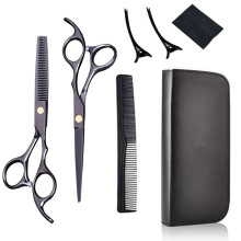 Tesouras de cabelo artesanais com acabamento impecável, ferramentas de corte em aço inoxidável com garantia de satisfação para cabeleireiros e