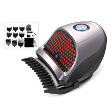 Bredere klippehoved til effektiv hjemmeklipning, ideel til hurtig og grundig barbering. Til Halloween-fester, til natklubber og til daglig brug.