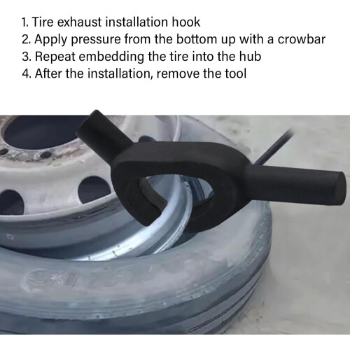 Multipurpose Tire Changing Tool 147.8mm for Quick Car  and Wide Vehicle Compatibility 1