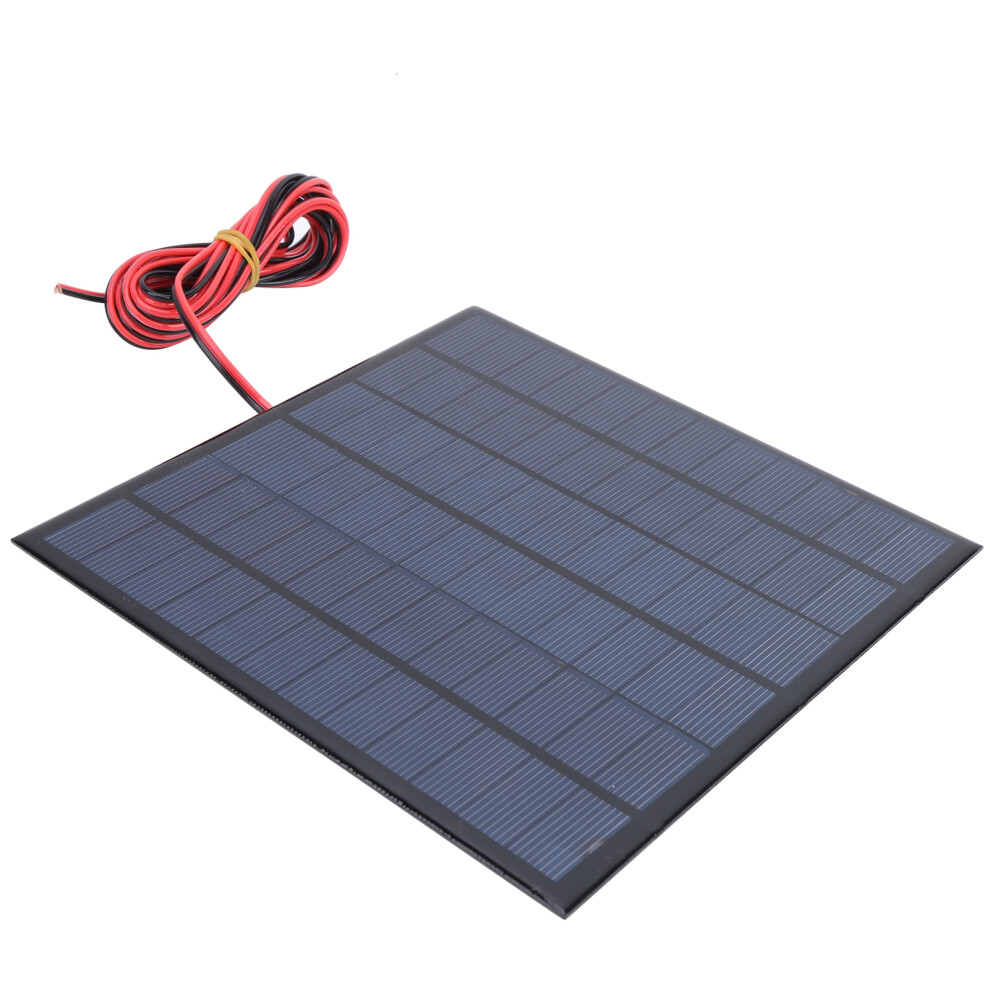 Polysilicon Solar Panel 18V 4.5W With 2M Wires, Epoxy Module 8401379480172
