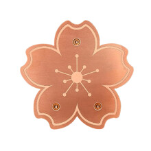 Copper Disc For Bird Bath Purifier Cleaner Disc For Bird Pond Flat RustProof Fountains Outdoor Natural Areas