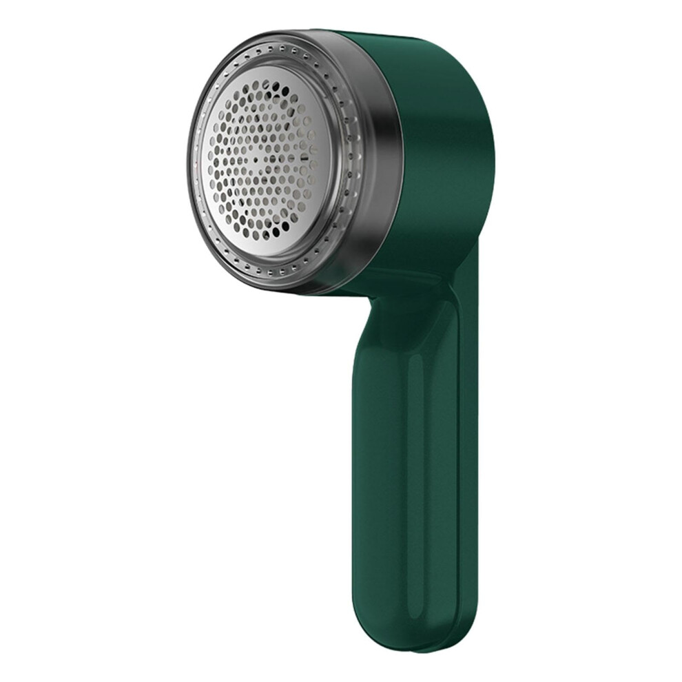 Green Hairball Trimmer Fabric Pill Remover Lint Shaver For Clothes And Carpet