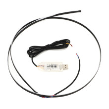 Striscia LED RGB Interna per Auto, 1,1 m, Controllo via App e Telecomando