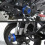 Aluminum CNC Motorcycle Falling Protector Bar 165mm Blue Universal 5