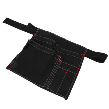 Canvas-Gürtelbeutel für Elektrowerkzeuge, Schwarz, 136g