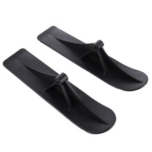 Snow Scooter Kit 1 Pair Lightweight Portable Ski Scooter for Winter Sledding Easy Transform Kick Scooter to Snow Sledge